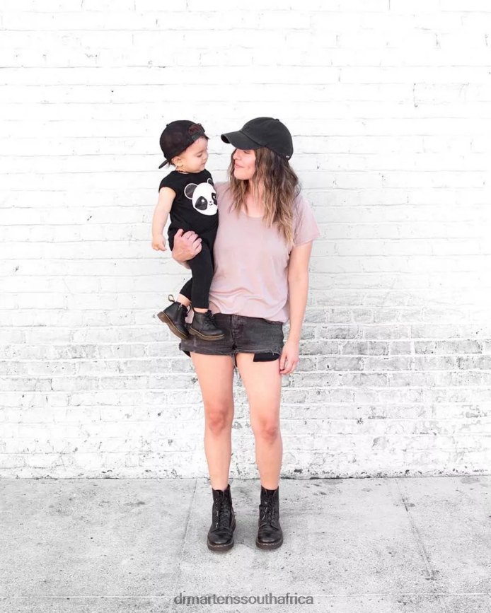 infant 1460 softy t leather lace up boots