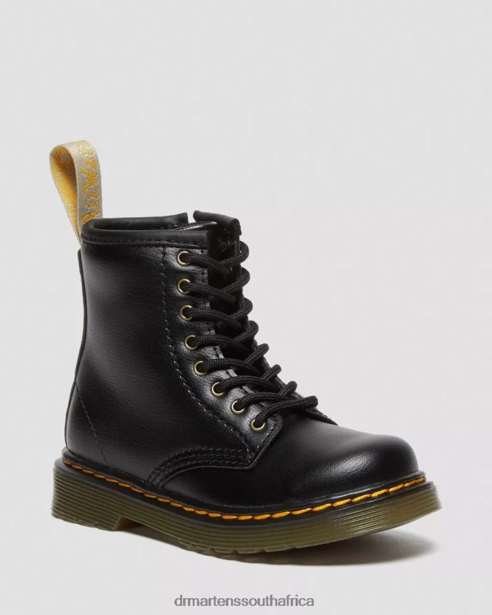Vegan Toddler 1460 Lace Up Boots Dr. Martens Kids Footwear 2J208N406 Black