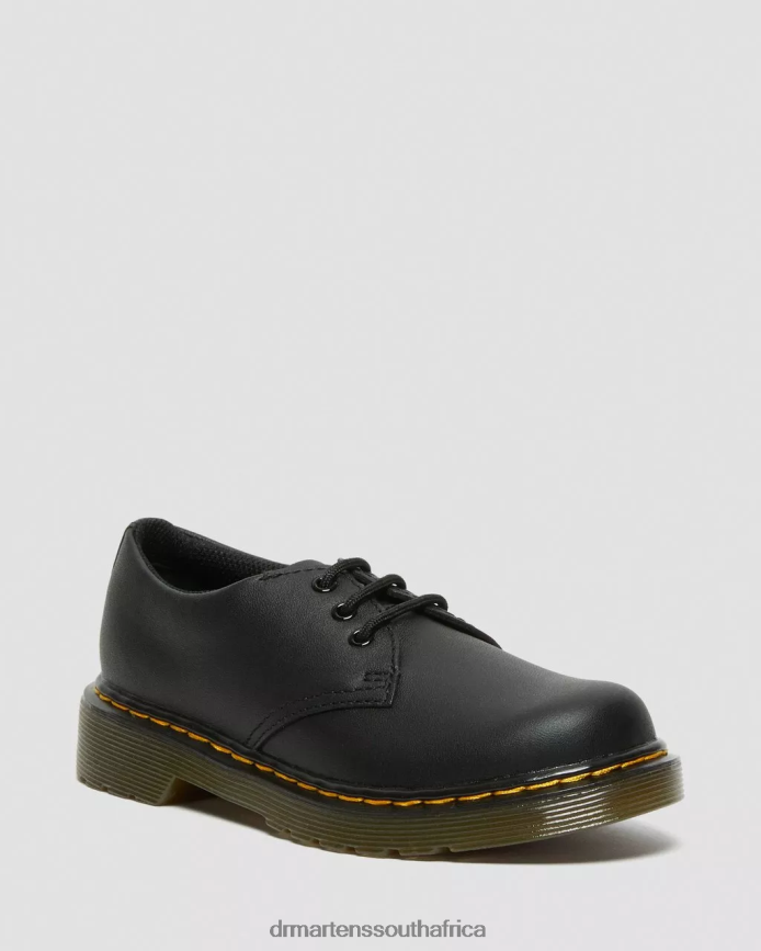 Junior 1461 Softy T Leather Shoes Dr. Martens Kids Footwear 2J208N427 Black Softy T