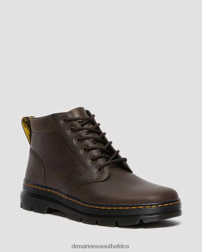 Bonny Leather Casual Boots Dr. Martens Men Footwear 2J208N50 Brown Crazy Horse