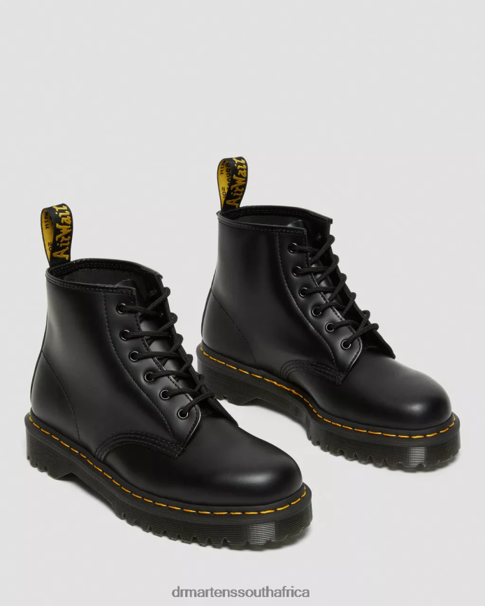 101 Bex Smooth Leather Ankle Boots Dr. Martens Men Footwear 2J208N178 Black Smooth