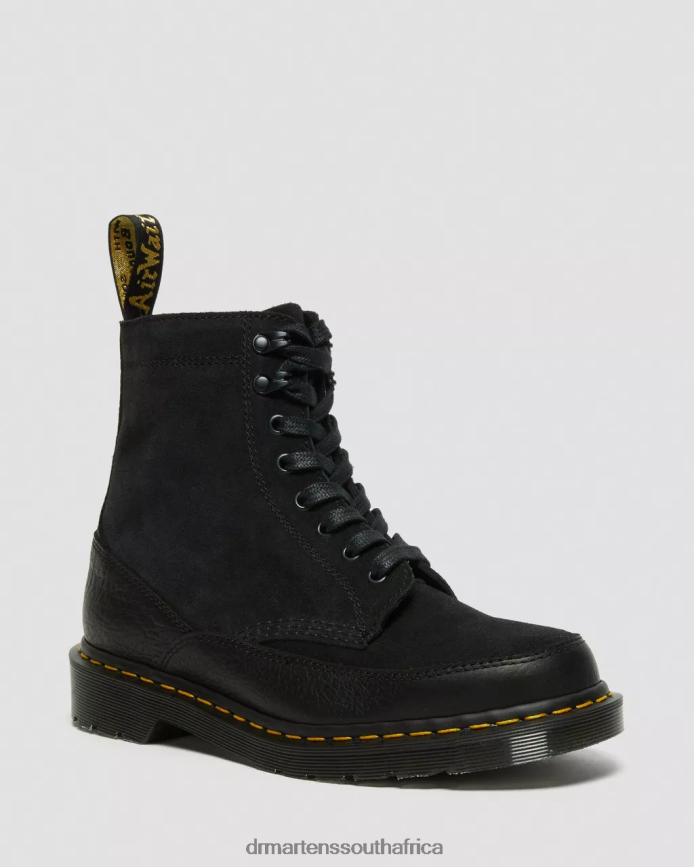 Dr martens black suede boots 2025