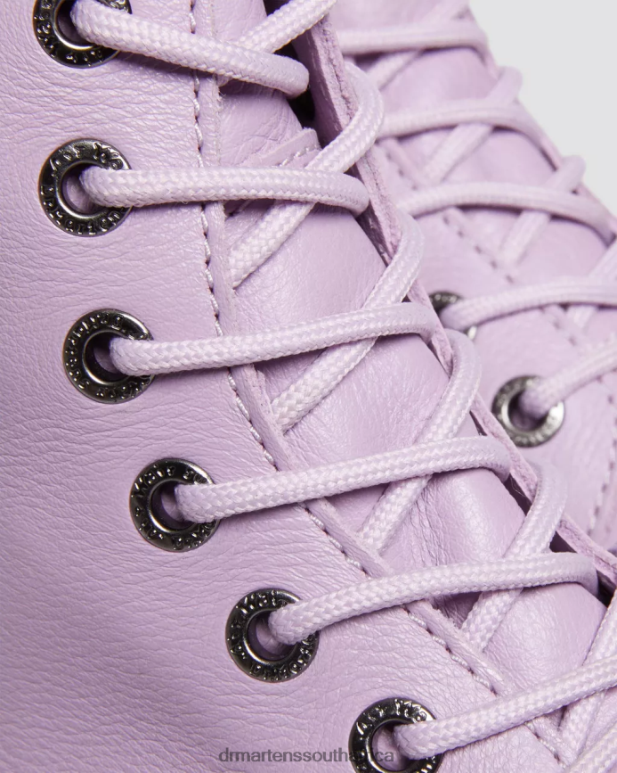 Jadon Boot Pisa Leather Platforms Dr. Martens Men Footwear 2J208N123 Lilac Pisa