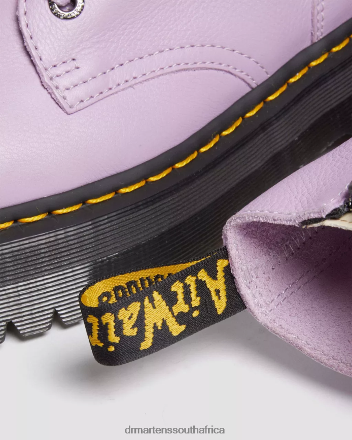 Jadon Boot Pisa Leather Platforms Dr. Martens Men Footwear 2J208N123 Lilac Pisa