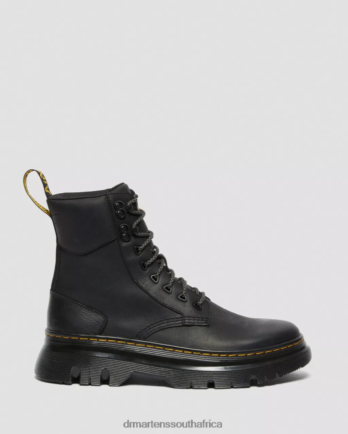 Tarik Wyoming Leather Utility Boots Dr. Martens Men Footwear 2J208N77 Black Wyoming