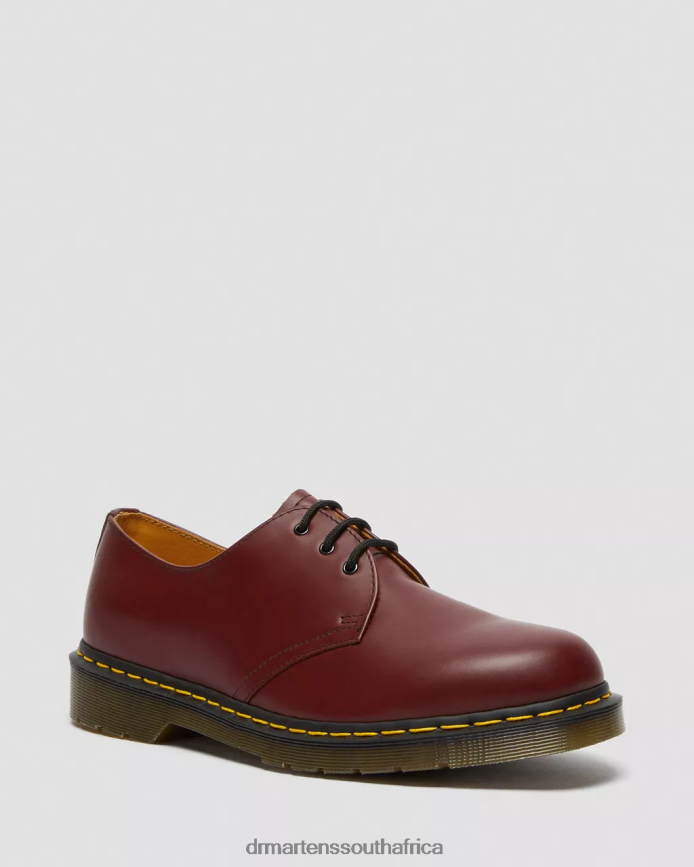 1461 Smooth Leather Oxford Shoes Dr. Martens Men Footwear 2J208N285 Cherry Red Smooth