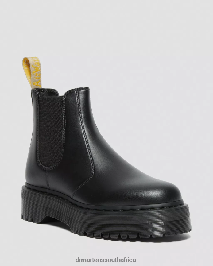 Vegan 2976 Felix Platform Chelsea Boots Dr. Martens Unisex Footwear 2J208N9 Black Felix Rub Off