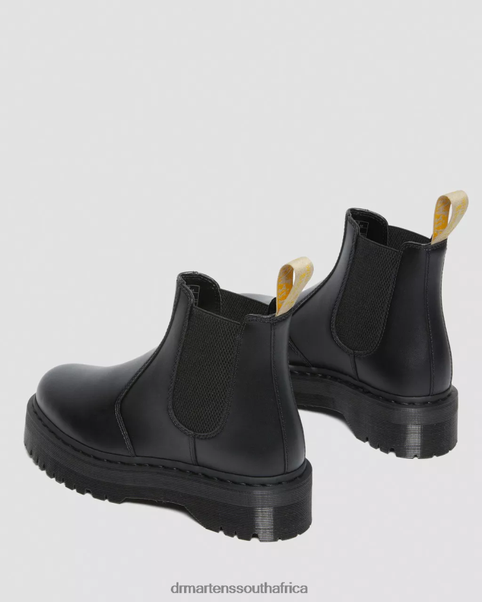 Vegan 2976 Felix Platform Chelsea Boots Dr. Martens Unisex Footwear 2J208N9 Black Felix Rub Off
