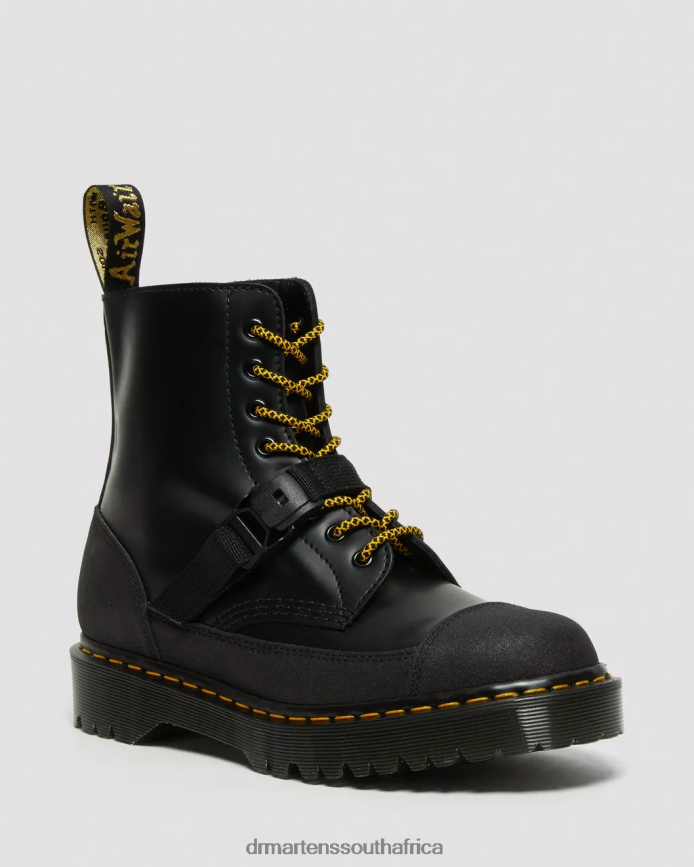 1460 Bex Tech Made in England Leather Lace Up Boots Dr. Martens Unisex Footwear 2J208N147 Black Smooth & Dual Original