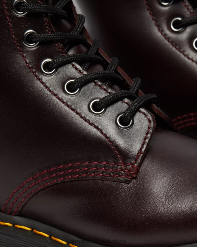 1460 Serena Faux Fur Lined Lace Up Boots Dr. Martens Unisex Footwear 2J208N201 Oxblood Atlas