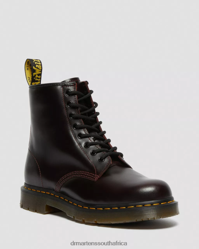 1460 Slip Resistant Atlas Leather Lace Up Boots Dr. Martens Unisex Footwear 2J208N95 Oxblood Atlas