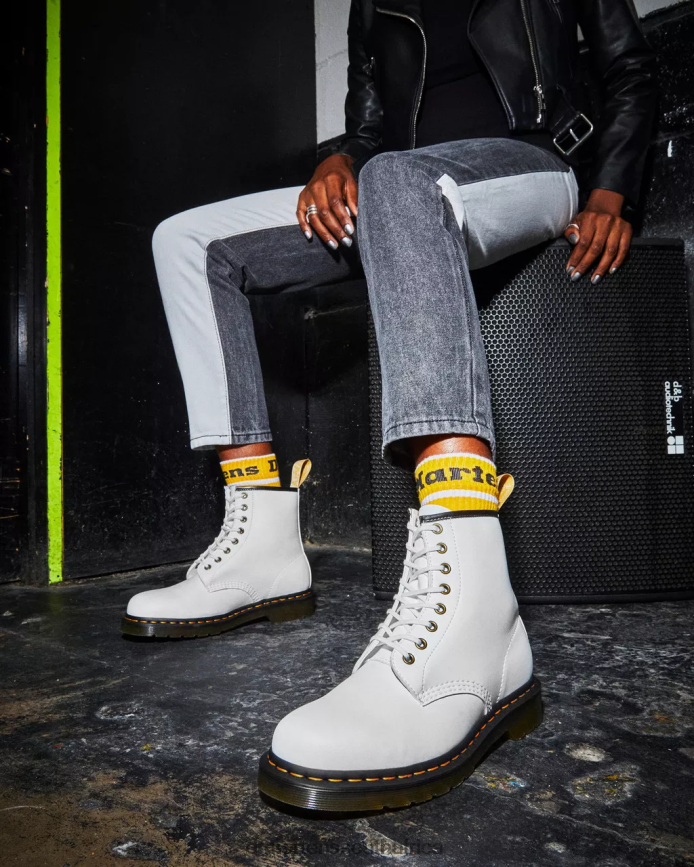 Vegan 1460 Kemble Lace Up Boots Dr. Martens Unisex Footwear 2J208N115 White Kemble
