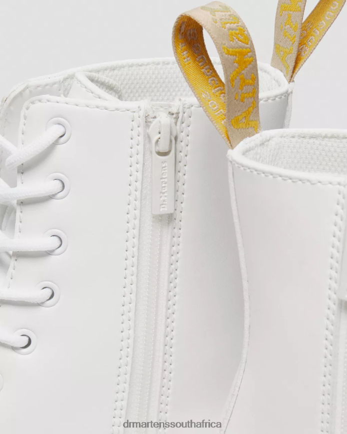 Vegan Jadon II Boot Kemble Mono Platforms Dr. Martens Unisex Footwear 2J208N110 White Kemble