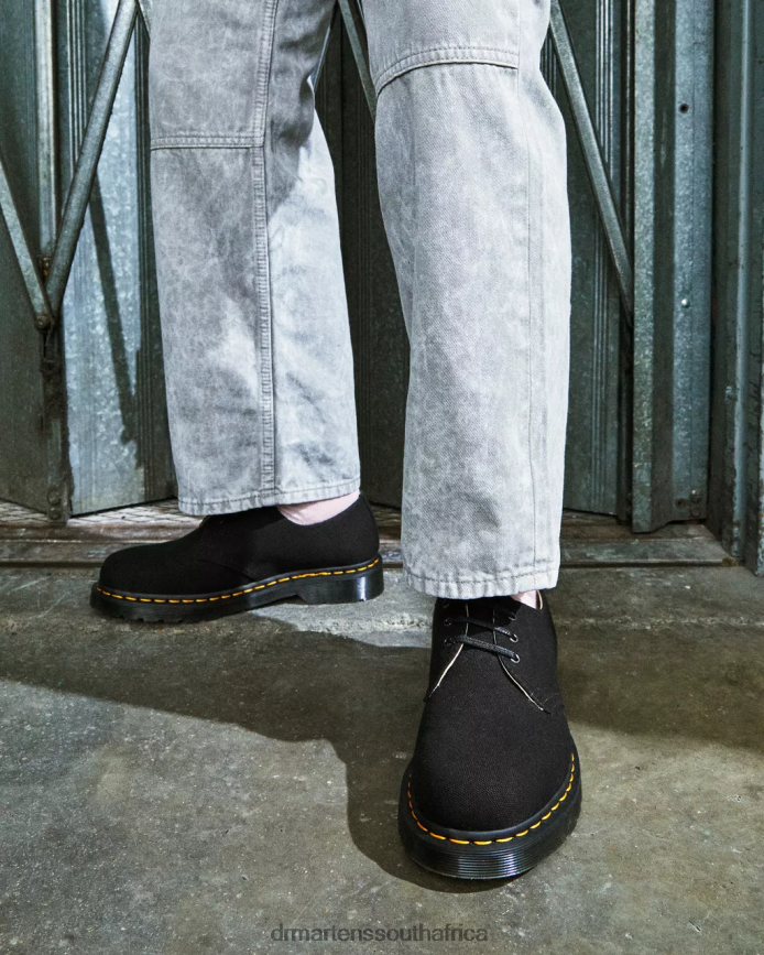 1461 Canvas Oxford Shoes Dr. Martens Unisex Footwear 2J208N323 Black