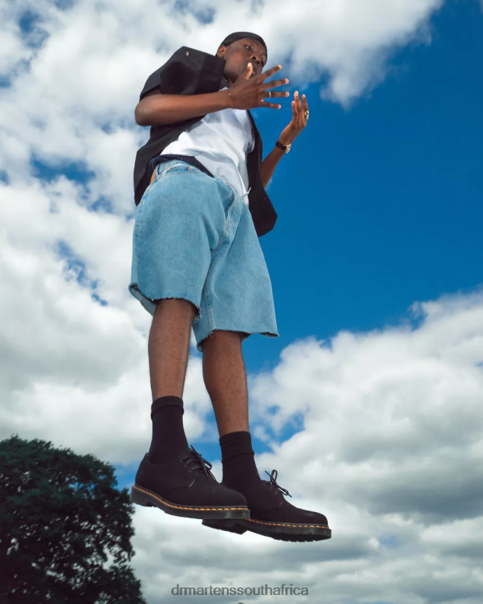 1461 Canvas Oxford Shoes Dr. Martens Unisex Footwear 2J208N323 Black