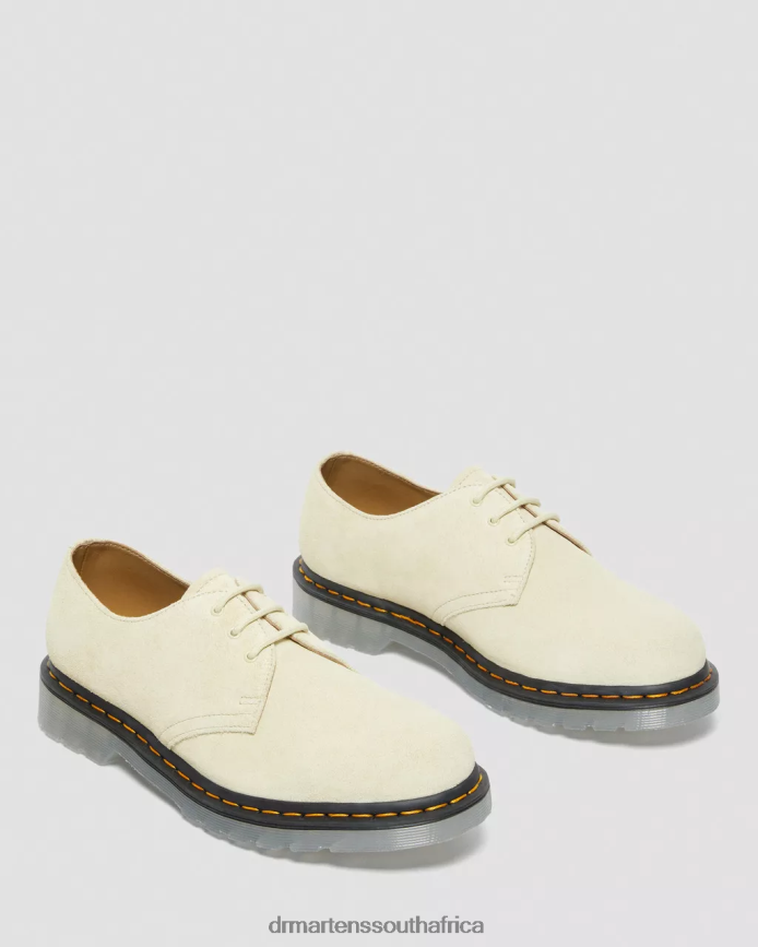 1461 Iced Suede Oxford Shoes Dr. Martens Unisex Footwear 2J208N330 Cream E.H.Suede