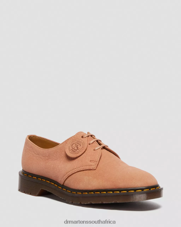 1461 Made in England Nubuck Leather Oxford Shoes Dr. Martens Unisex Footwear 2J208N320 Pink