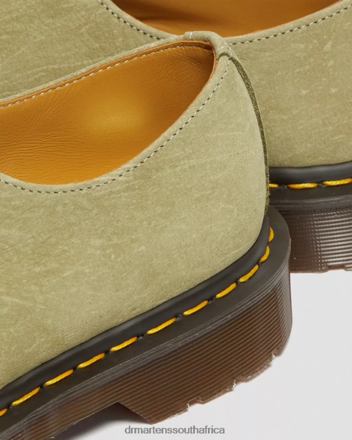 1461 Made in England Nubuck Leather Oxford Shoes Dr. Martens Unisex Footwear 2J208N321 Green