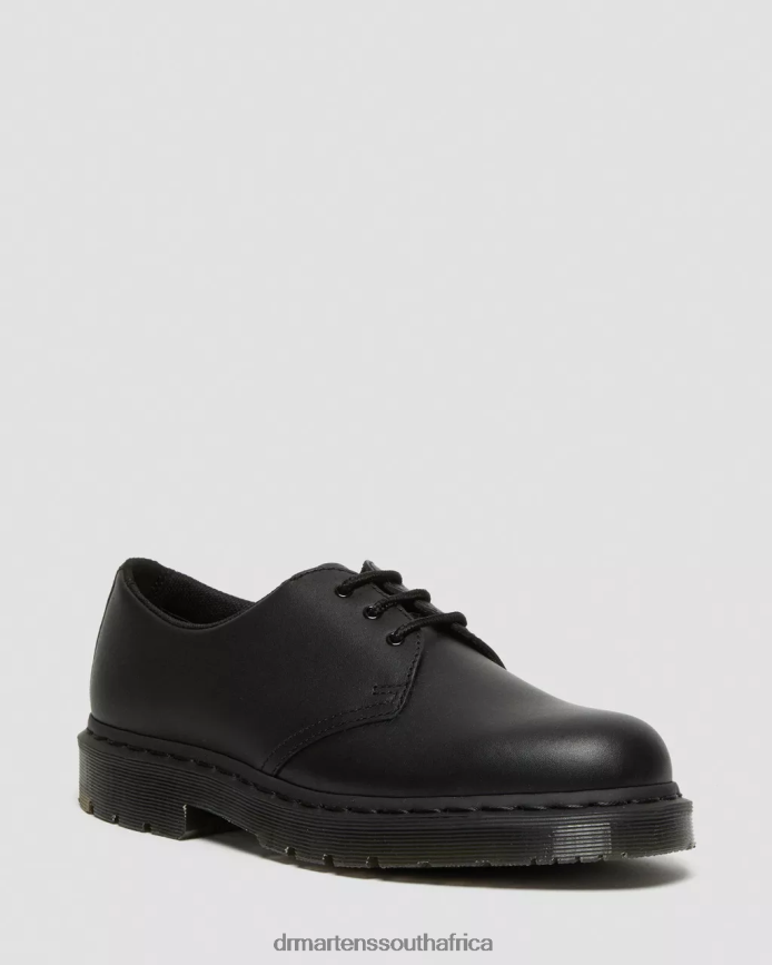 1461 Mono Slip Resistant Oxford Shoes Dr. Martens Unisex Footwear 2J208N306 Black Industrial Full Grain