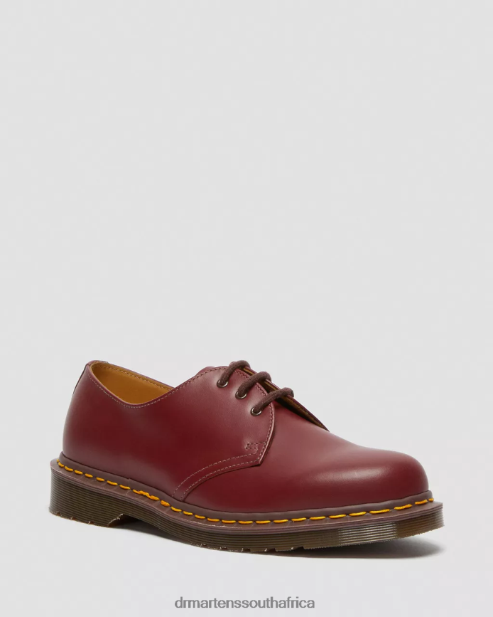 1461 Vintage Made in England Oxford Shoes Dr. Martens Unisex Footwear 2J208N283 Red Quilon