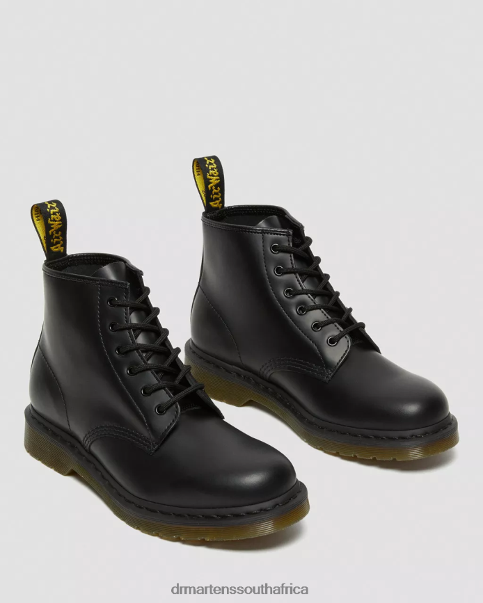 101 Smooth Leather Ankle Boots Dr. Martens Women Footwear 2J208N152 Black Smooth