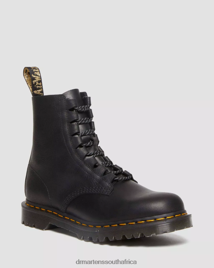 1460 Pascal Made In England Ghillie Boots Dr. Martens Women Footwear 2J208N384 Black Sechura & Atacama