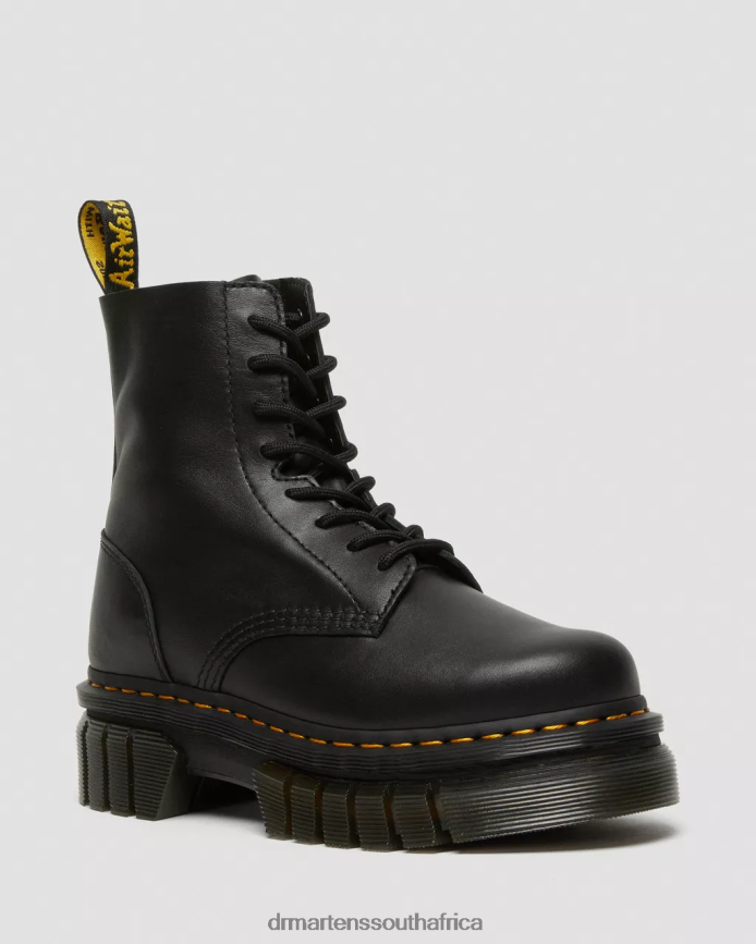 Audrick Nappa Leather Platform Ankle Boots Dr. Martens Women Footwear 2J208N19 Black Nappa Lux