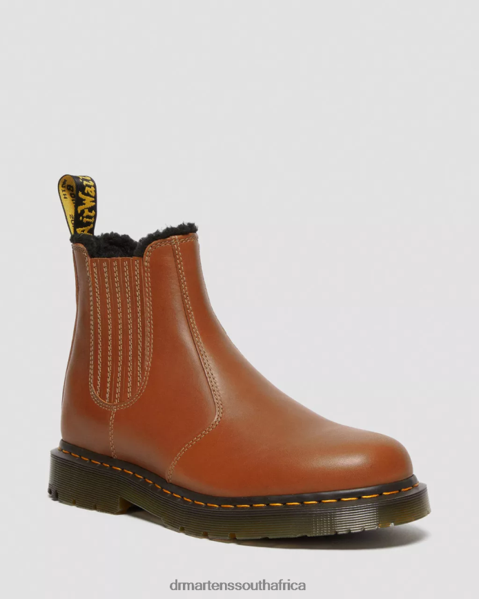 2976 DM's Wintergrip Leather Chelsea Boots Dr. Martens Women Footwear 2J208N124 Tan Blizzard Wp