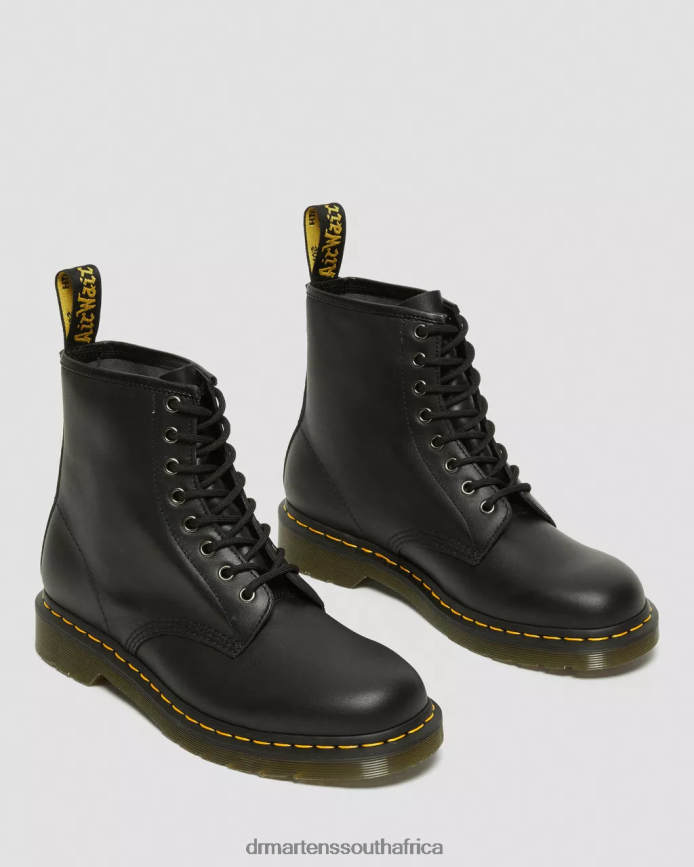 1460 Nappa Leather Lace Up Boots Dr. Martens Women Footwear 2J208N12 Black Nappa