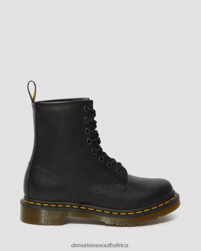 1460 Nappa Leather Lace Up Boots Dr. Martens Women Footwear 2J208N5 Black Nappa