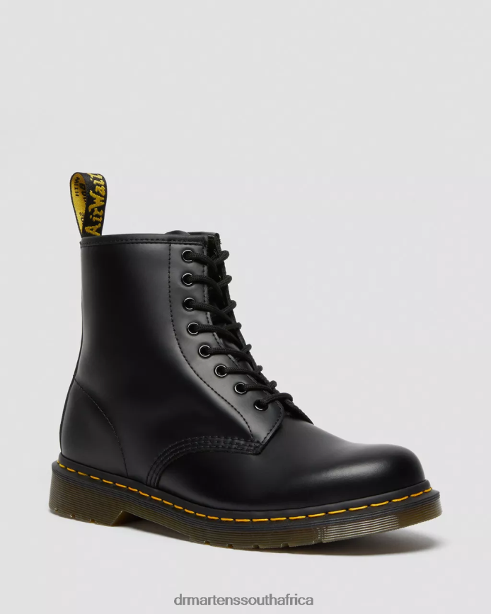 1460 Smooth Leather Lace Up Boots Dr. Martens Women Footwear 2J208N1 Black Smooth