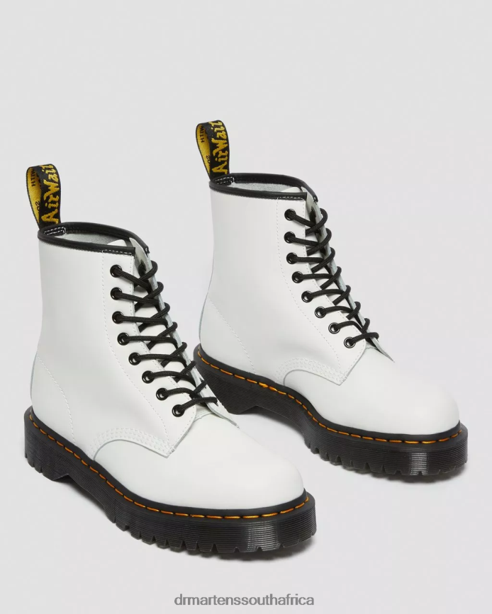 1460 Bex Smooth Leather Platform Boots Dr. Martens Women Footwear 2J208N183 White Smooth