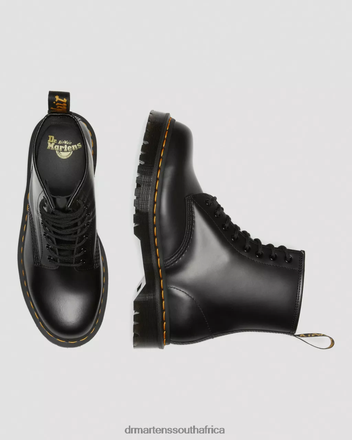 1460 Bex Smooth Leather Platform Boots Dr. Martens Women Footwear 2J208N76 Black Smooth