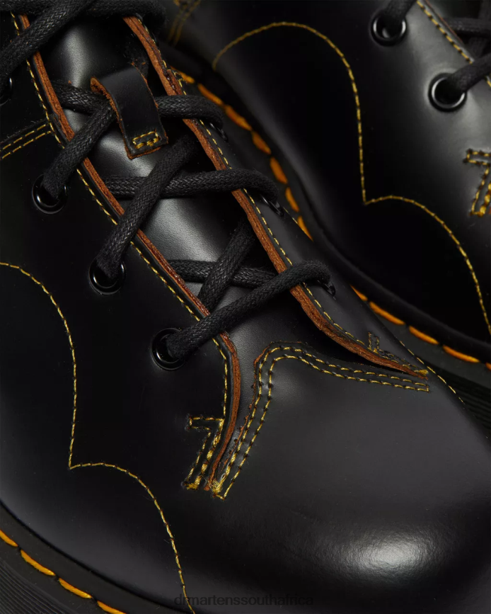 Church Platform Monkey Boots Dr. Martens Women Footwear 2J208N48 Black Vintage Smooth