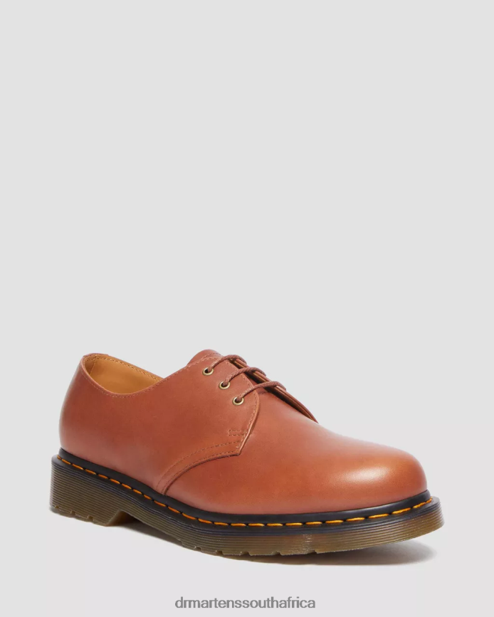 1461 Carrara Leather Oxford Shoes Dr. Martens Women Footwear 2J208N294 Saddle Tan Carrara