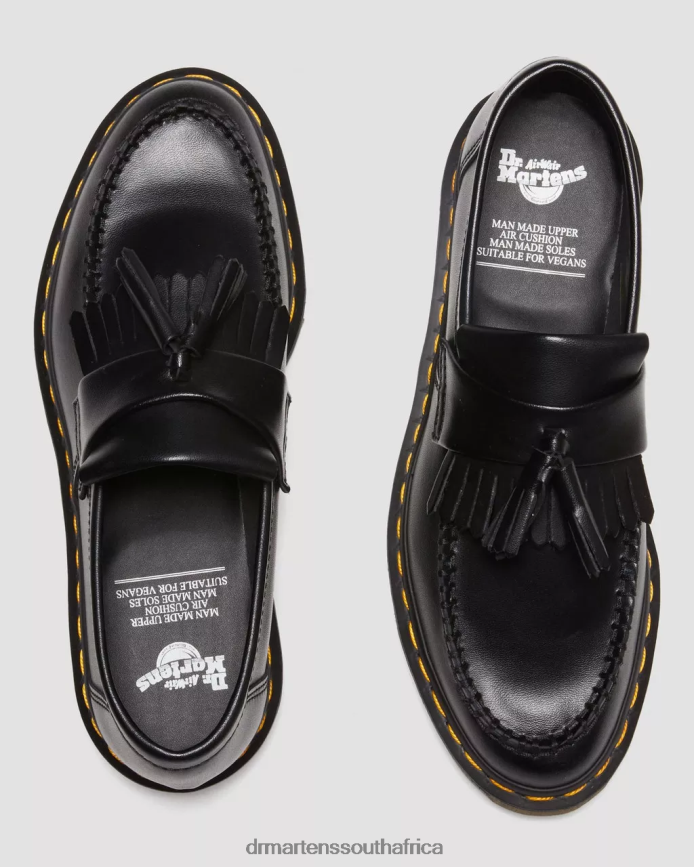 Vegan Adrian Felix Tassel Loafers Dr. Martens Women Footwear 2J208N376 Black Felix Rub Off