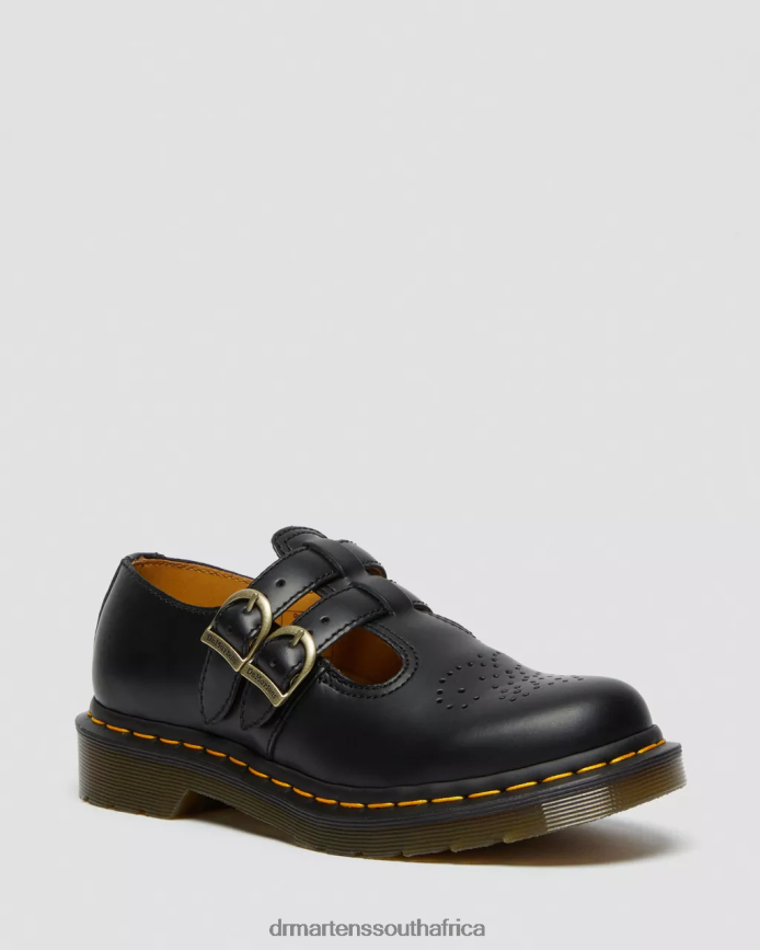 8065 Smooth Leather Mary Jane Shoes Dr. Martens Women Footwear 2J208N337 Black Smooth