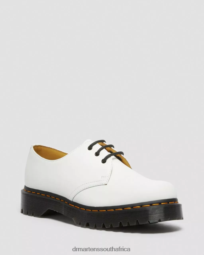 1461 Bex Smooth Leather Oxford Shoes Dr. Martens Women Footwear 2J208N235 White Smooth